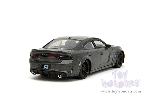 Jada Toys Fast & Furious - Dodge Charger SRT Hellcat "Fast X" (2021, 1/32 scale diecast model car, Gray) 34473
