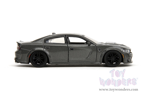 Jada Toys Fast & Furious - Dodge Charger SRT Hellcat "Fast X" (2021, 1/32 scale diecast model car, Gray) 34473