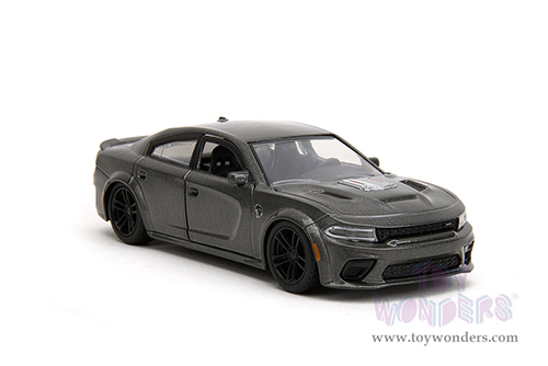 Jada Toys Fast & Furious - Dodge Charger SRT Hellcat "Fast X" (2021, 1/32 scale diecast model car, Gray) 34473