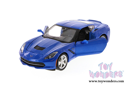 Showcasts  Collectibles - Chevrolet Corvette Stingray Hardtop/Convertible (2014, 1/24 scale diecast model car, Asstd.) 34501/05