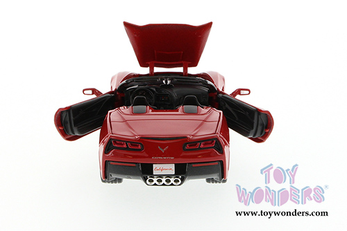 Showcasts  Collectibles - Chevrolet Corvette Stingray Hardtop/Convertible (2014, 1/24 scale diecast model car, Asstd.) 34501/05