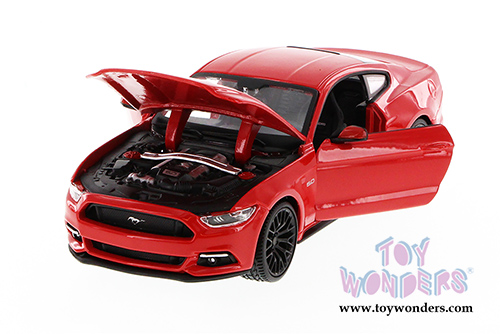 Showcasts Collectibles - Ford Mustang Street Racer/ Ford Mustang GT Hardtop (2014/2015, 1/24 scale diecast model car, Asstd.) 34506/08