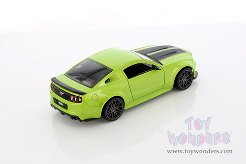 Showcasts® Collectibles - Ford Mustang Street Racer Hardtop (2014, 1/24 scale diecast model car, Asstd.) 37506 MAP: $19.99