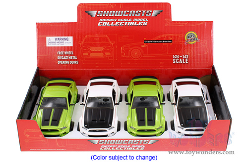 Showcasts® Collectibles - Ford Mustang Street Racer Hardtop (2014, 1/24 scale diecast model car, Asstd.) 37506 MAP: $19.99