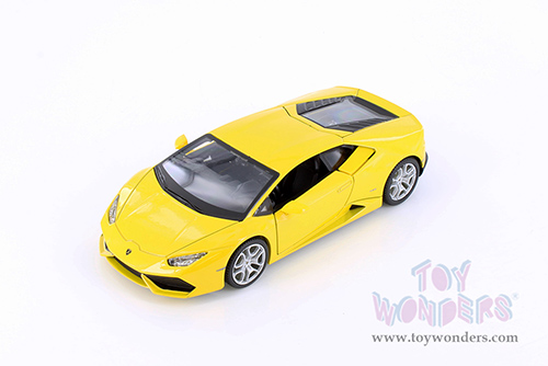 Showcasts® Collectibles - Lamborghini Huracán Coupé (1/24 scale diecast model car, Asstd.) 37509 MAP: $19.99