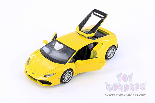 Showcasts® Collectibles - Lamborghini Huracán Coupé (1/24 scale diecast model car, Asstd.) 37509 MAP: $19.99
