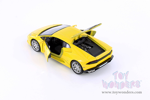 Showcasts® Collectibles - Lamborghini Huracán Coupé (1/24 scale diecast model car, Asstd.) 37509 MAP: $19.99