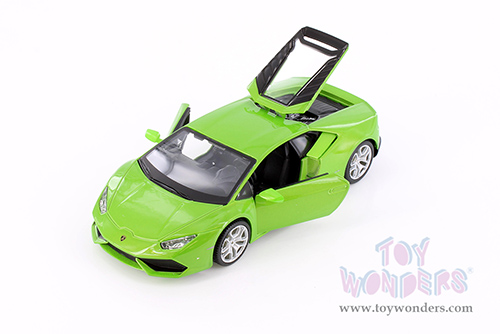 Showcasts® Collectibles - Lamborghini Huracán Coupé (1/24 scale diecast model car, Asstd.) 37509 MAP: $19.99