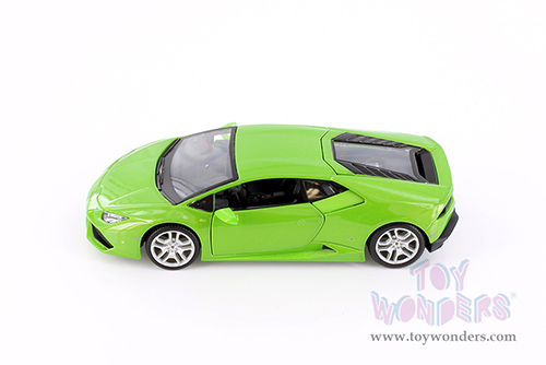Showcasts® Collectibles - Lamborghini Huracán Coupé (1/24 scale diecast model car, Asstd.) 37509 MAP: $19.99