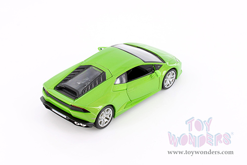 Showcasts® Collectibles - Lamborghini Huracán Coupé (1/24 scale diecast model car, Asstd.) 37509 MAP: $19.99