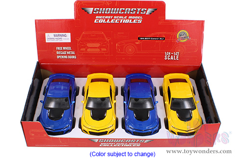 Showcasts® Collectibles - Chevrolet® Camaro® ZL1 Hardtop (2017, 1/24 scale diecast model car, Asstd.) 34512 MAP: $19.99
