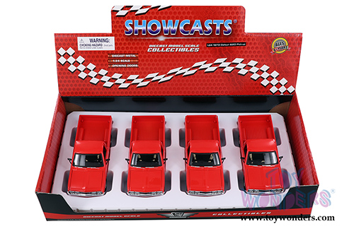 Showcasts Collectibles - Datsun 620 Pickup Truck (1973, 1/24 scale diecast model car, Red) 34522