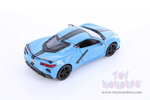 Showcasts  Collectibles - Chevrolet&reg; Corvette&reg; Stingray Coupe Z51 Hardtop (2020, 1/24 scale diecast model car, Asstd.) 34527