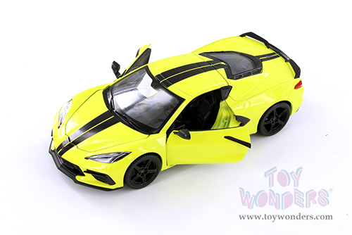 Showcasts  Collectibles - Chevrolet&reg; Corvette&reg; Stingray Coupe Z51 Hardtop (2020, 1/24 scale diecast model car, Asstd.) 34527