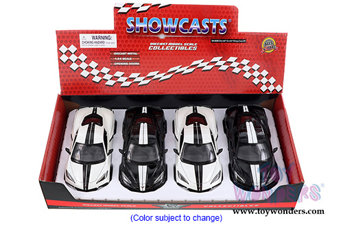 Showcasts Collectibles - Chevrolet&reg; Corvette&reg; Stingray Coupe Z51 (2020, 1/24 scale diecast model car, Asstd.) 34527D2