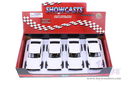 Showcasts Collectibles - Nissan Skyline 2000 GT-R KPGC110 Hardtop (1973, 1/24 scale diecast model car, White) 34528