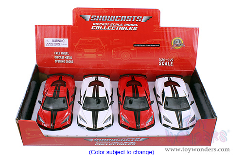 Showcasts®  Collectibles - Chevrolet® Corvette® Stingray Coupe (2020, 1/24 scale diecast model car, Asstd.) 34534 MAP: $19.99
