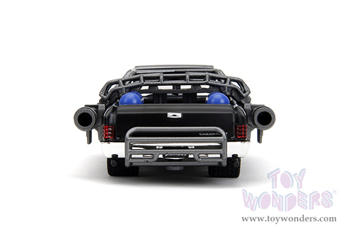 Jada Toys Fast & Furious - Chevrolet® El Camino™ Caged version with Cannons "Fast X" (1967, 1/32 scale diecast model car, Matte Black) 34733