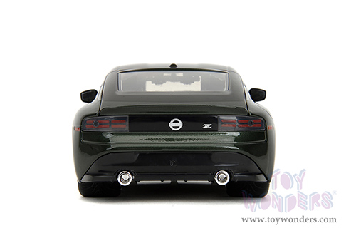 Jada Toys Fast & Furious - Nissan Z Hardtop "Fast X" (2023, 1/24 scale diecast model car, Dark Green) 34791