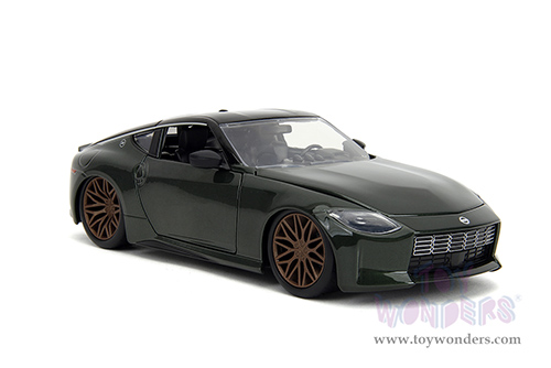 Jada Toys Fast & Furious - Nissan Z Hardtop "Fast X" (2023, 1/24 scale diecast model car, Dark Green) 34791