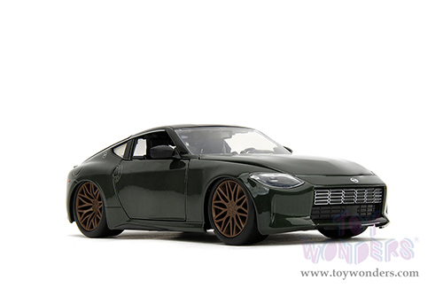 Jada Toys Fast & Furious - Nissan Z Hardtop "Fast X" (2023, 1/24 scale diecast model car, Dark Green) 34791