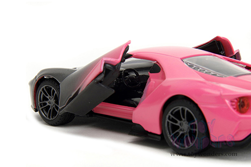 Jada Toys Pink Slips - Ford GT Hardtop (2017, 1/32, diecast model car, Gray-Pink Gradient) 34851