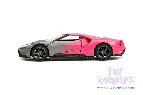 Jada Toys Pink Slips - Ford GT Hardtop (2017, 1/32, diecast model car, Gray-Pink Gradient) 34851