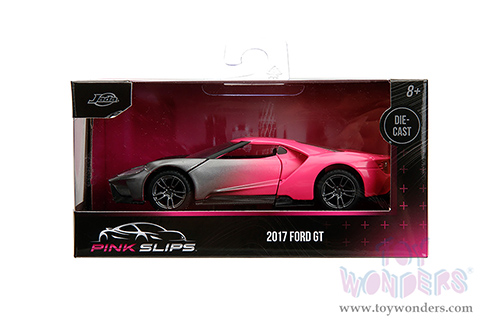 Jada Toys Pink Slips - Ford GT Hardtop (2017, 1/32, diecast model car, Gray-Pink Gradient) 34851