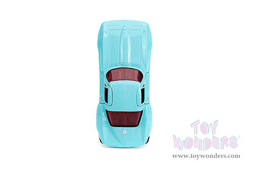 Jada Toys Pink Slips - Chevrolet® Corvette® Hardtop (1966, 1/32, diecast model car, Light Blue) 34852