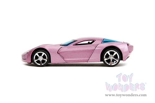 Jada Toys Pink Slips - Chevrolet® Corvette® Stingray™ Concept (2009, 1/32, diecast model car, Pink) 34854