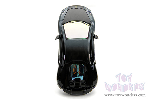 Jada Toys Pink Slips - Lamborghini Huracán Perfomante with Display Base (1/24 scale diecast model car, Gray-Black Gradient) 34895