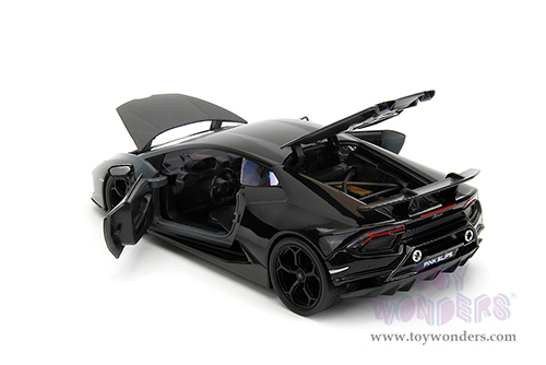 Jada Toys Pink Slips - Lamborghini Huracán Perfomante with Display Base (1/24 scale diecast model car, Gray-Black Gradient) 34895