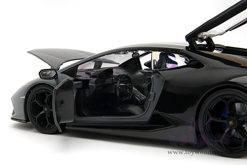 Jada Toys Pink Slips - Lamborghini Huracán Perfomante with Display Base (1/24 scale diecast model car, Gray-Black Gradient) 34895