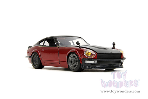 Jada Toys Fast & Furious - Datsun 24oz "Fast X" (1972, 1/24 scale diecast model car, Red/Black) 34916
