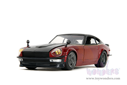 Jada Toys Fast & Furious - Datsun 24oz "Fast X" (1972, 1/24 scale diecast model car, Red/Black) 34916