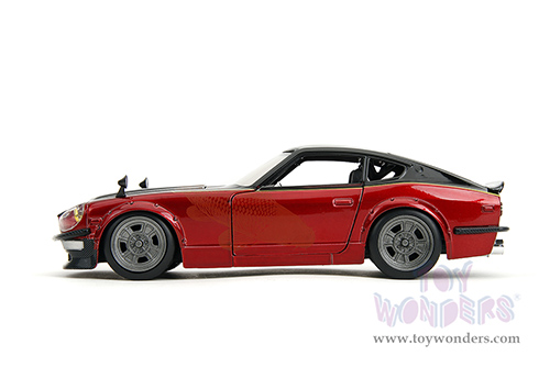 Jada Toys Fast & Furious - Datsun 24oz "Fast X" (1972, 1/24 scale diecast model car, Red/Black) 34916