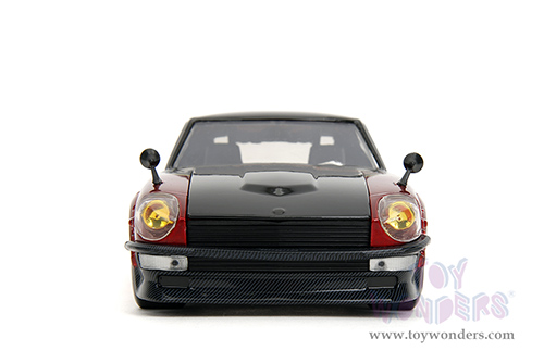 Jada Toys Fast & Furious - Datsun 24oz "Fast X" (1972, 1/24 scale diecast model car, Red/Black) 34916