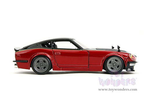 Jada Toys Fast & Furious - Datsun 24oz "Fast X" (1972, 1/24 scale diecast model car, Red/Black) 34916