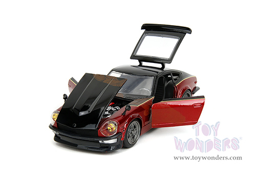 Jada Toys Fast & Furious - Datsun 24oz "Fast X" (1972, 1/24 scale diecast model car, Red/Black) 34916