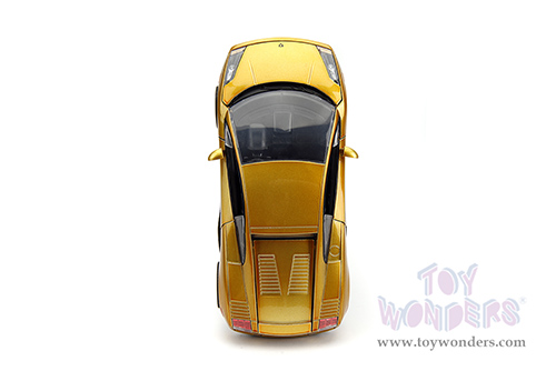 Jada Toys Fast & Furious - Lamborghini Gallardo "Fast X" (1/24 scale diecast model car, Candy Gold) 34924