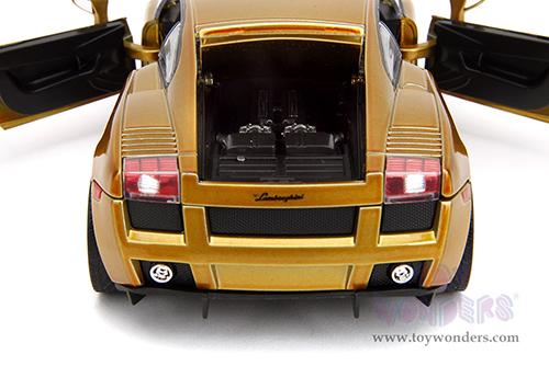 Jada Toys Fast & Furious - Lamborghini Gallardo "Fast X" (1/24 scale diecast model car, Candy Gold) 34924