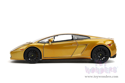 Jada Toys Fast & Furious - Lamborghini Gallardo "Fast X" (1/24 scale diecast model car, Candy Gold) 34924
