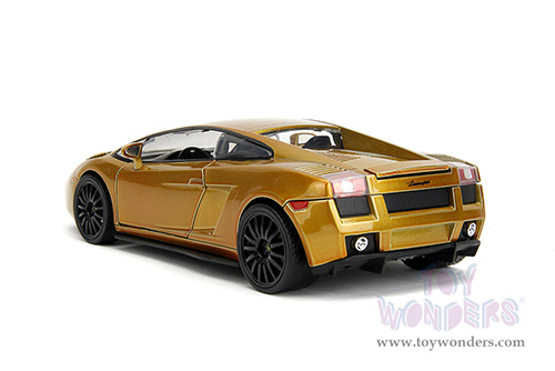 Jada Toys Fast & Furious - Lamborghini Gallardo "Fast X" (1/24 scale diecast model car, Candy Gold) 34924