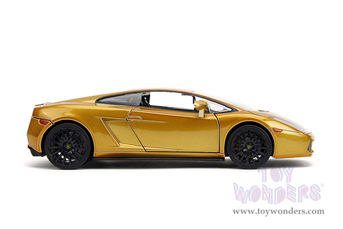Jada Toys Fast & Furious - Lamborghini Gallardo "Fast X" (1/24 scale diecast model car, Candy Gold) 34924