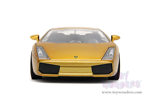 Jada Toys Fast & Furious - Lamborghini Gallardo "Fast X" (1/24 scale diecast model car, Candy Gold) 34924