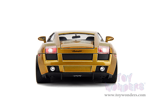 Jada Toys Fast & Furious - Lamborghini Gallardo "Fast X" (1/24 scale diecast model car, Candy Gold) 34924