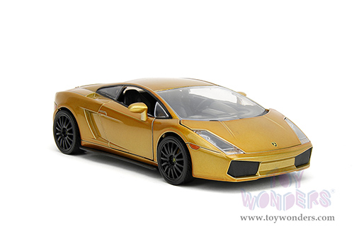 Jada Toys Fast & Furious - Lamborghini Gallardo "Fast X" (1/24 scale diecast model car, Candy Gold) 34924