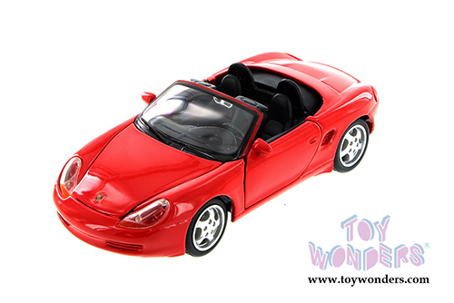 Showcasts Collectibles - Porsche Assortment (1/24 scale diecast model car, Red) 34933/38