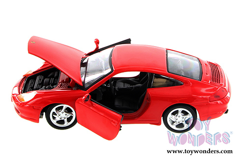 Showcasts Collectibles - Porsche Assortment (1/24 scale diecast model car, Red) 34933/38