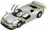 Show product details for Kinsmart - Chevrolet Bel Air Police & Fire Chief (1957, 1/40 scale diecast model car, Black/ Red) 5323/5D